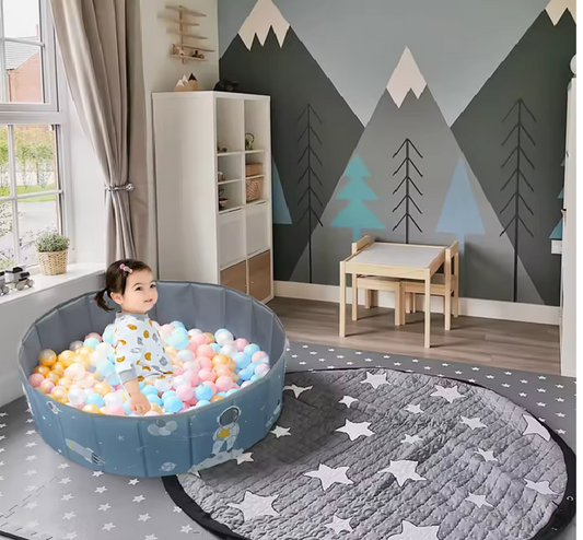 Portable Furniture Playpen for Children Large Park Dry Pool Camping Playground Indoor Kids Safety Fence For 0-6 Years.