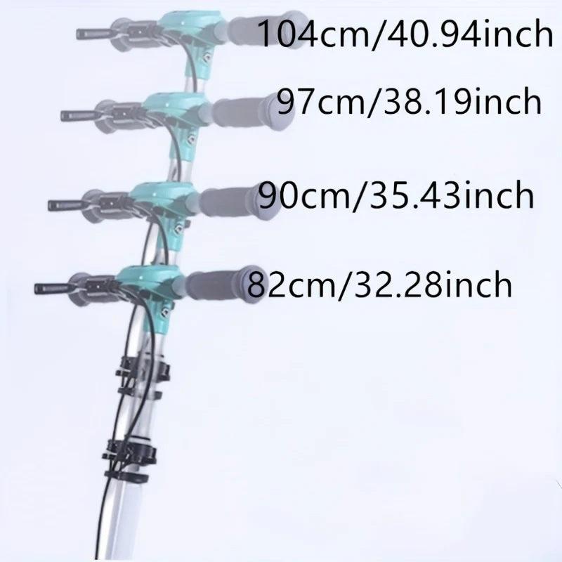 Curvear®️Scooter for kids over 6,teens and adults ,foldable kick scooter with wheels, anti-slip deck & adjustable height