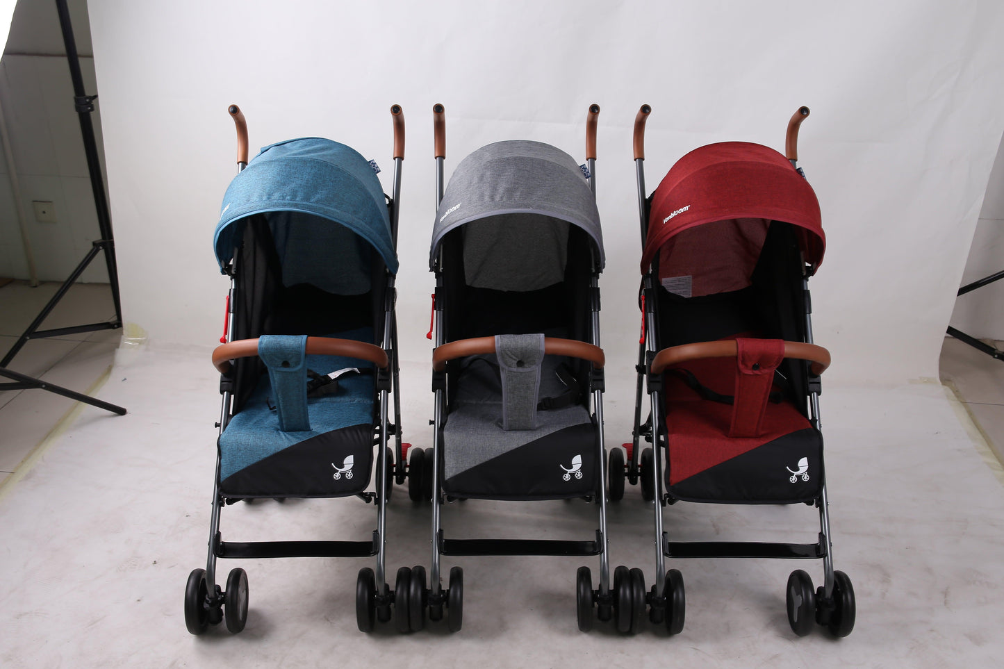 Curvear ®️Baby Stroller/Pram/Buggy/Push Chair for Newborn, Kids 0 to 5 Years - Easy Foldable & Lightweight to Carry, Compact & Travel Friendly, Adjustable backrest, Large Storage Basket