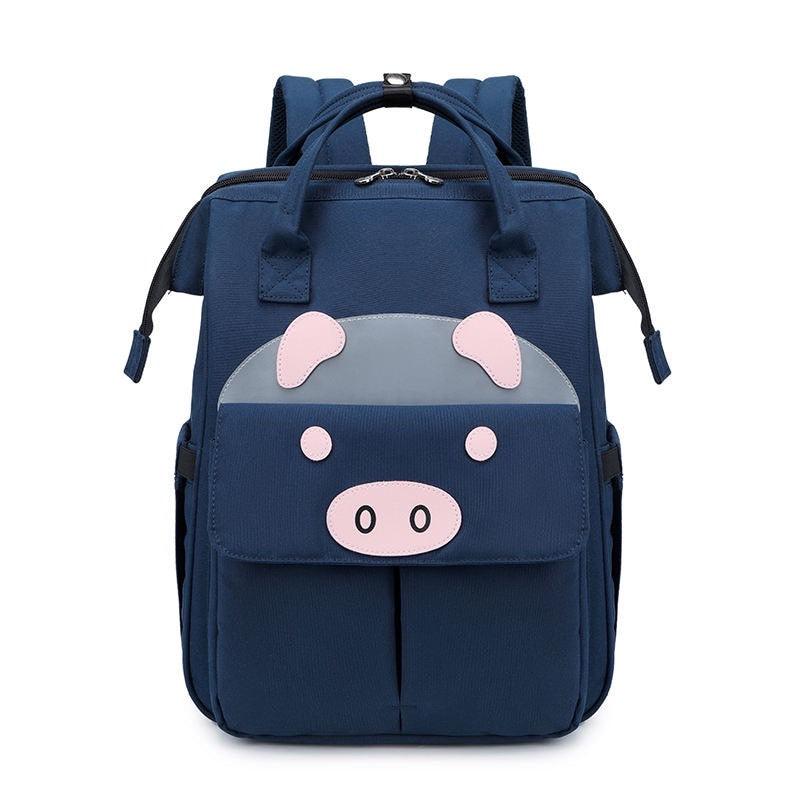 CURVEAR®️5 in 1 Baby Diaper Bag Backpack Organizer with Changing Station, Bassinet, Foldable Diaper Bags for Baby Bags for Boys Girl Large Capacity Waterproof Multi-Functional Travel Bag