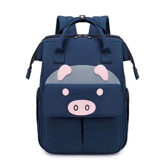 Curvear Diaper Bag The Ultimate Mother Bag for New Born Baby and Mothers Stylish Diaper Bags with Big Storage Capacity Make Diapering & Nursing Easy with Maternity Backpack- Deep Blue