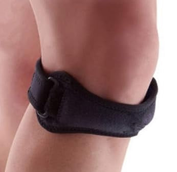 Curvear Adjustable Knee Support Brace with Shock Absorption Cushion and Compression for Enhanced Comfort and Pain Relief