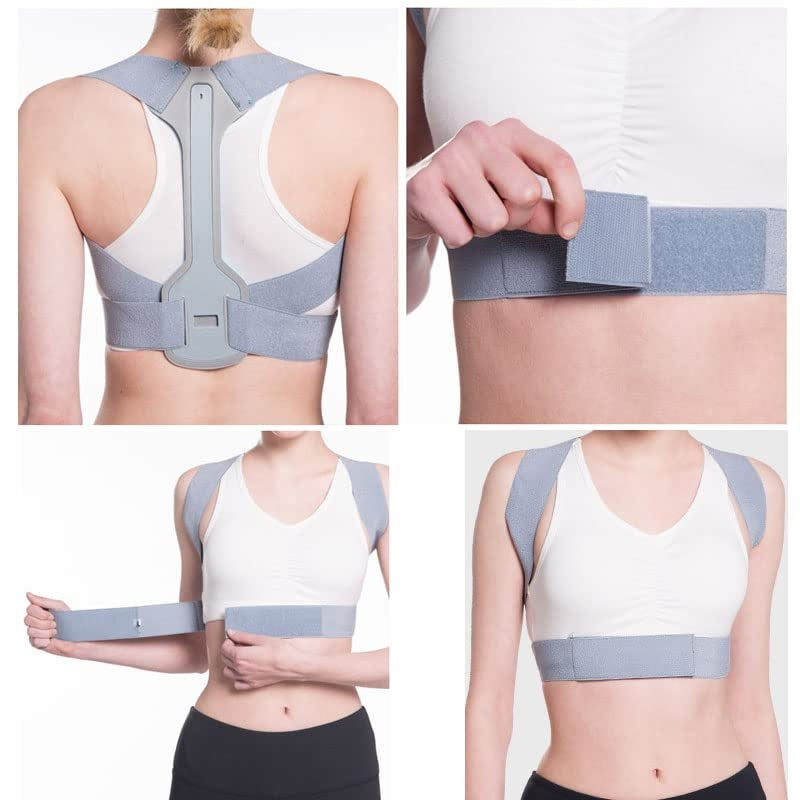 Curvear Clavicle & Spine Support Belt with Adjustable Straps for Improved Posture and Pain Relief