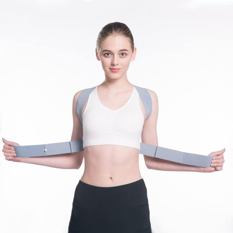 Curvear Clavicle & Spine Support Belt with Adjustable Straps for Improved Posture and Pain Relief