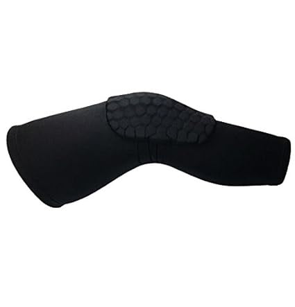 Curvear Advanced Enhanced Safety and Support Honeycomb Compression Leg Sleeve with Extra Long Knee Pads - Ideal for Volleyball, Gym, Run