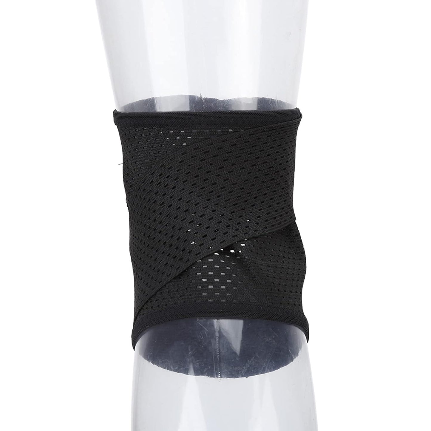 Curvear Knee Brace with Side Stabilizers Relieve Meniscal Tear Knee Pain Arthritis, Joint Pain Relief, Breathable Adjustable Knee Support Suitable for Men and Women with Sports Injuries 1 Pair