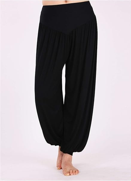 Curvear Super Soft Woman Modal Harem Pants Elastic Yoga Pants Dance Pants Sport Pants