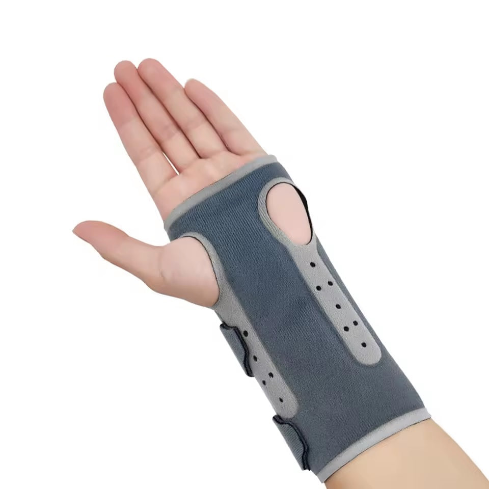 Curvear Wrist Brace with Splint for Tendonitis, Sprain & Carpal Tunnel Support, Hand Immobilizer for Men and Women, 1 Piece