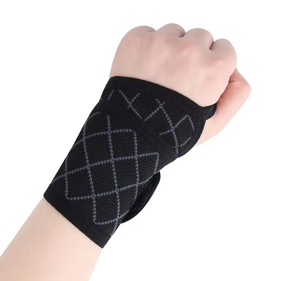 Curvear Wrist Compression Strap: Sport Support, Enhanced Comfort, Pain Relief & Stability