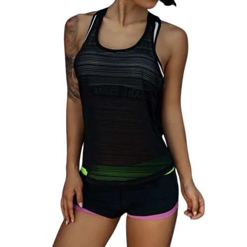 Curvear Women Sport tank Tops For Gym Vest Top Fitness Sleeveless T Shirt Sports Wear Yoga tank top Clothes Gym Vest Running workout