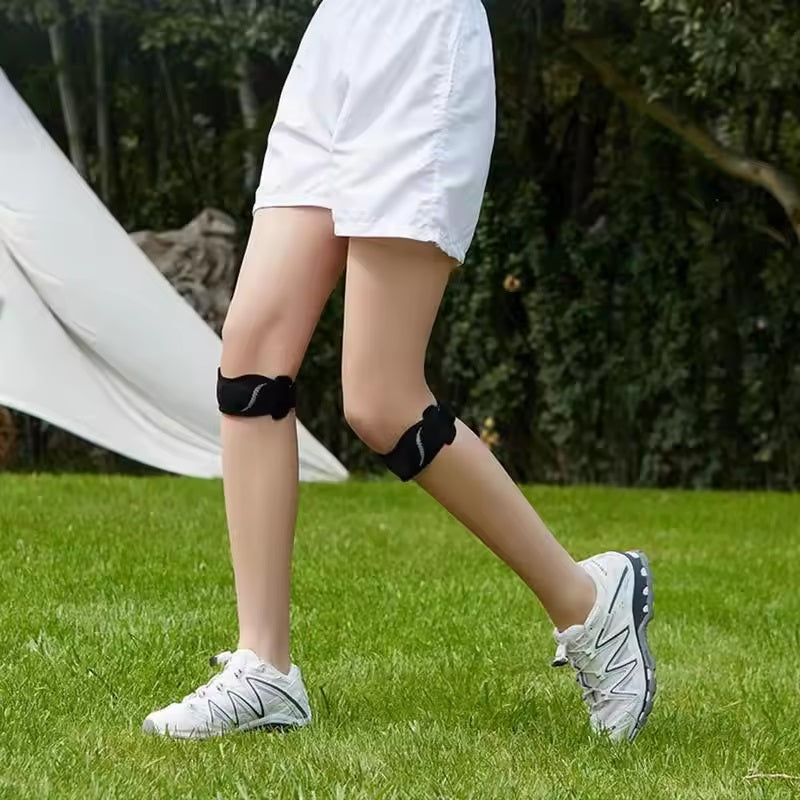 Curvear Sports Knee Pad Patella Band, Sports Knee Pad Fitness, Sports Knee Pad Patella Band Elastic Bandage Band, Tendon Stabilizer Knee Support Protection, Easy To Use For Knee Support 1 Pair