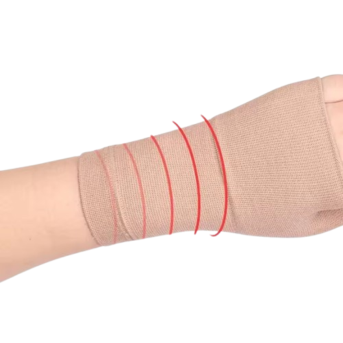 Curvear Wrist Support Strap, Wrist Compression Thumb Band, Carpal Tunnel Belt, Tenosynovitis Sleeve, Arthritis Gloves, Hands, 1 Pack