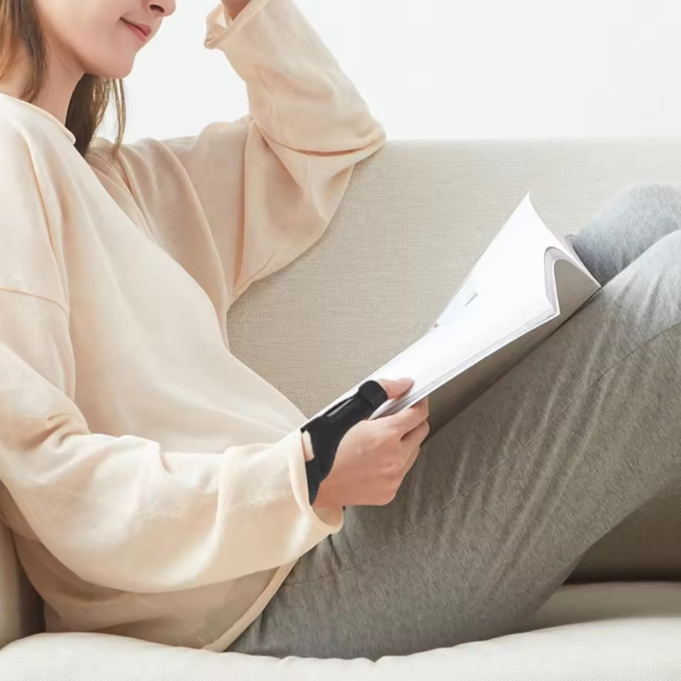 Curvear Reversible Thumb Splint Wrist Support for Arthritis & Trigger Finger – 1PC Right Hand, Comfortable & Adjustable