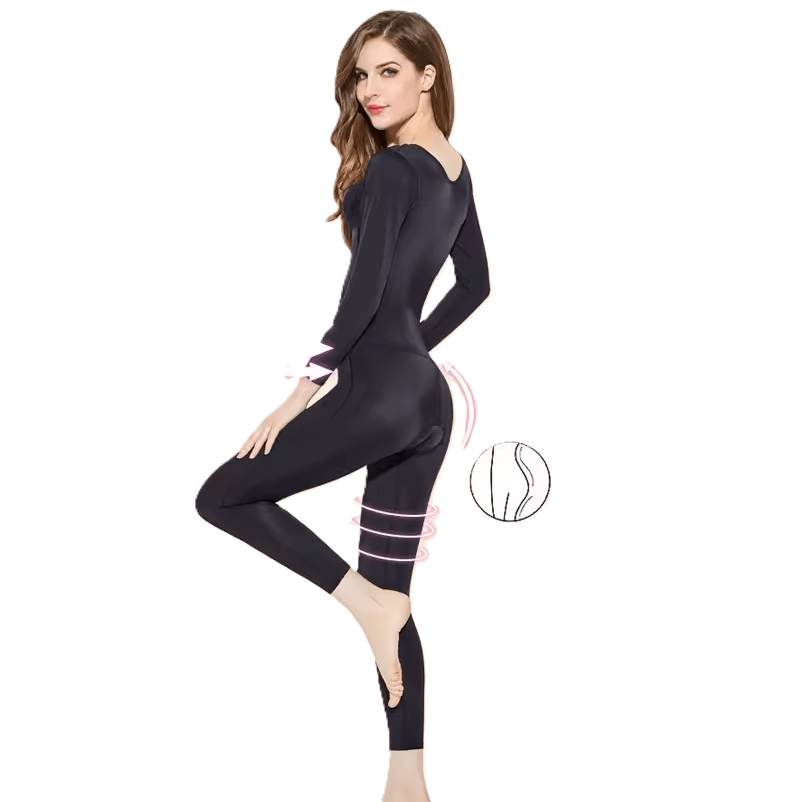 Curvear®️Shapewear High Compression Body Shaper for Women Butt Lifter Thigh Slimmer Tummy Control Waist Trainer