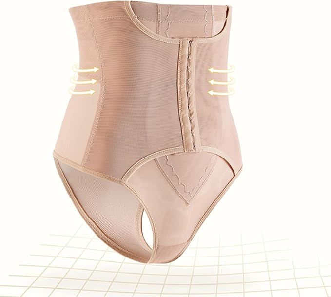 Curvear®️Shapewear Women Tummy Control Pants High Waist Thongs Body Shaper Underwear Crochet Panties