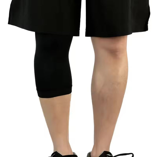 Curvear 1PC Elastic Compression Knee Sleeve: For Basketball, Volleyball, Running & More