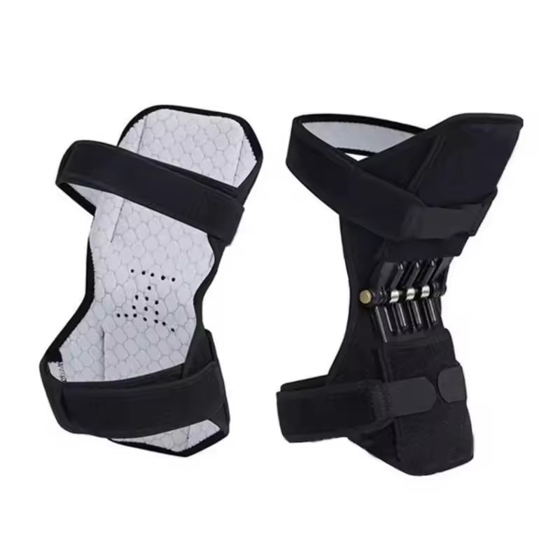 Curvear Knee Support Recovery Brace Non-Slip Pain Relief Knee Lift Leg Heavy Weight Lift, Cross Fit 1 Pcs