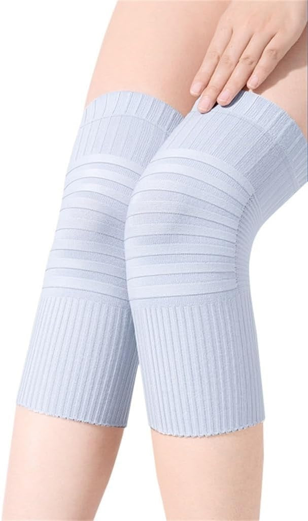Curvear Light and Breathable Knee Pads for Summer Comfort, Non-Sweat Inducing, Warm and Cold Protection, with Adjustable Size