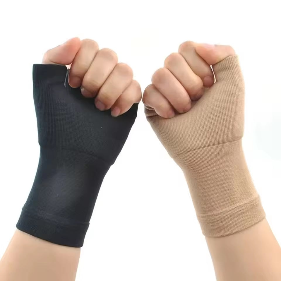 Curvear Wrist Support Strap, Wrist Compression Thumb Band, Carpal Tunnel Belt, Tenosynovitis Sleeve, Arthritis Gloves, Hands, 1 Pack