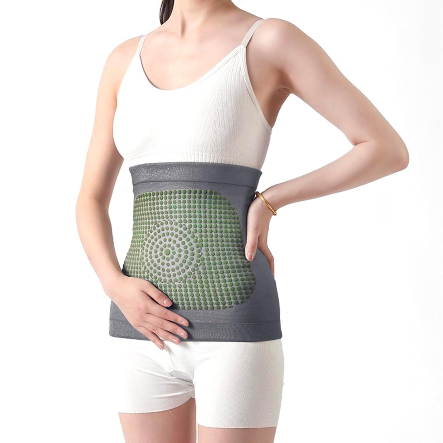 Curvear Cashmere warm belt, back brace, self-heating lumbar support, round and thin waist, kidney binder, belly and stomach warmer