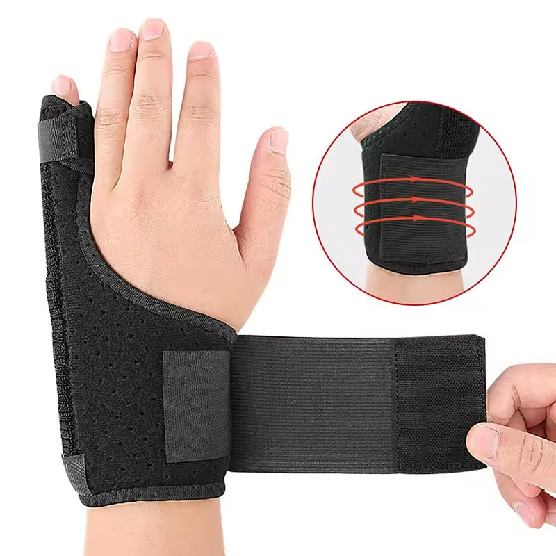 Curvear Wrist Support Gloves with Small Finger Protection and Tendon Sheath Support for Pain Relief and Healing