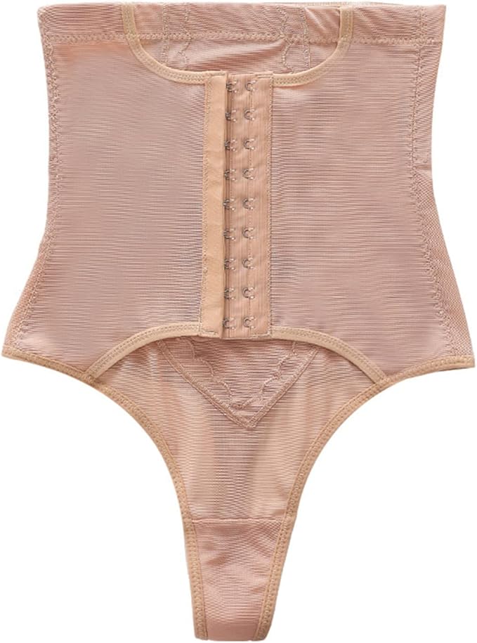 Curvear®️Shapewear Women Tummy Control Pants High Waist Thongs Body Shaper Underwear Crochet Panties