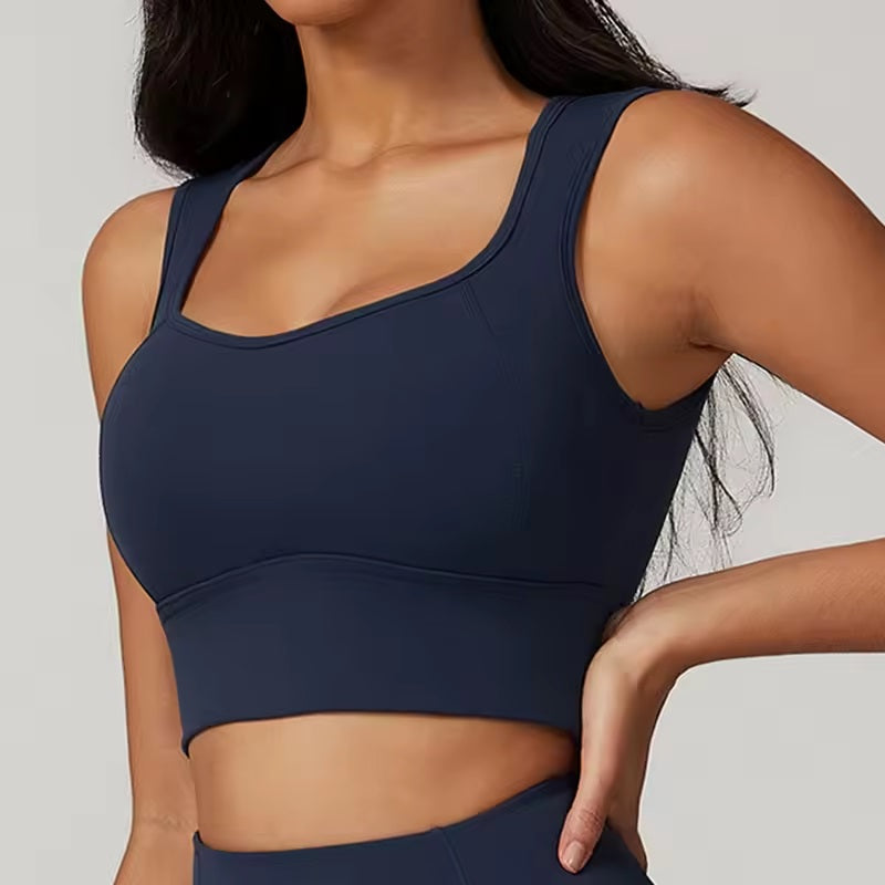 Curvear Women's Fitness Sports Set Tight Gym Bra High Waist Elastic Leggings Sexy Yoga Clothes Female Athletic Clothing 2Pcs