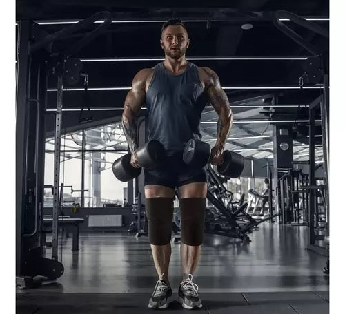 Curvear 2m Professional Weightlifting Brace Elastic Knee Pad for Squat Training, Support & Injury Prevention