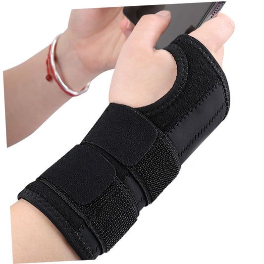 Curvear Wrist Splint for Carpal Tunnel Institutes, Night Support, Hand Splint with 3 Stationary Adjustable Wrist Support Braces, 1Pair