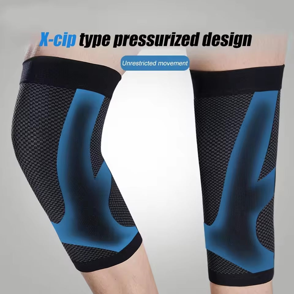 Curvear Ultra Thin Knee Support Pads for Men Women Sports Brace Running Knee Pads Arthritis Injury Protection Summer 1 Pair