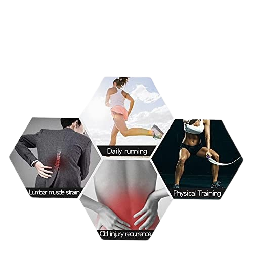 Curvear 1PC Lumbar Support Belt for Men Women Back Injury Waist Fitness Sports Weightlifting Sports Safety Brace