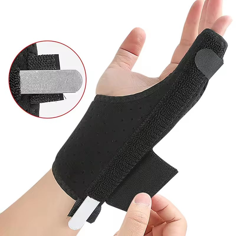 Curvear Wrist Support Gloves with Small Finger Protection and Tendon Sheath Support for Pain Relief and Healing