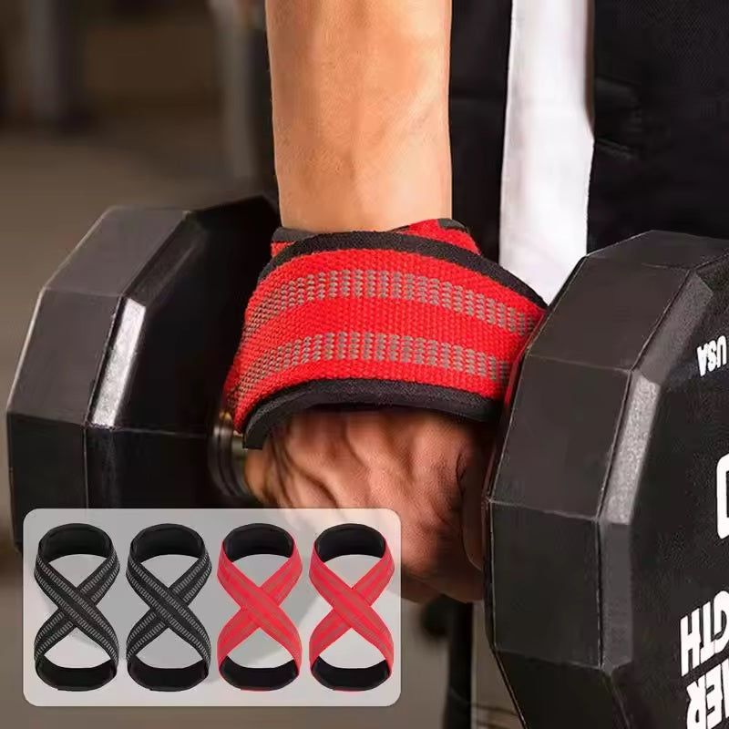 Curvear Weight Lifting Strap, Weight Lifting Sleeves, Portable for Protective Sleeves Gym Training Weightlifting Outdoor 1 Pair