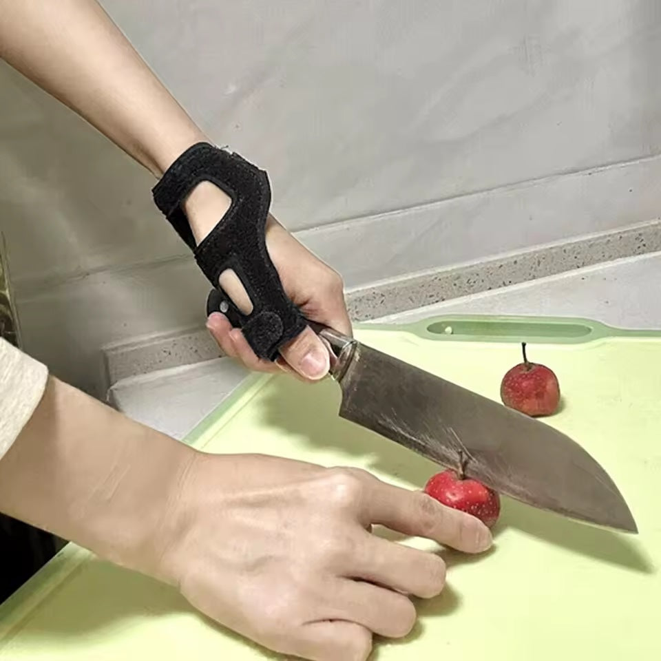 Curvear Reversible Thumb Splint Wrist Support for Arthritis & Trigger Finger – 1PC Right Hand, Comfortable & Adjustable