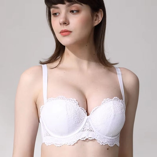 Curvear Bras For Women Underwear Sexy Lace Bralette Push Up Brassiere BH Wire Bra Breathable Gorge High Strength Quality.