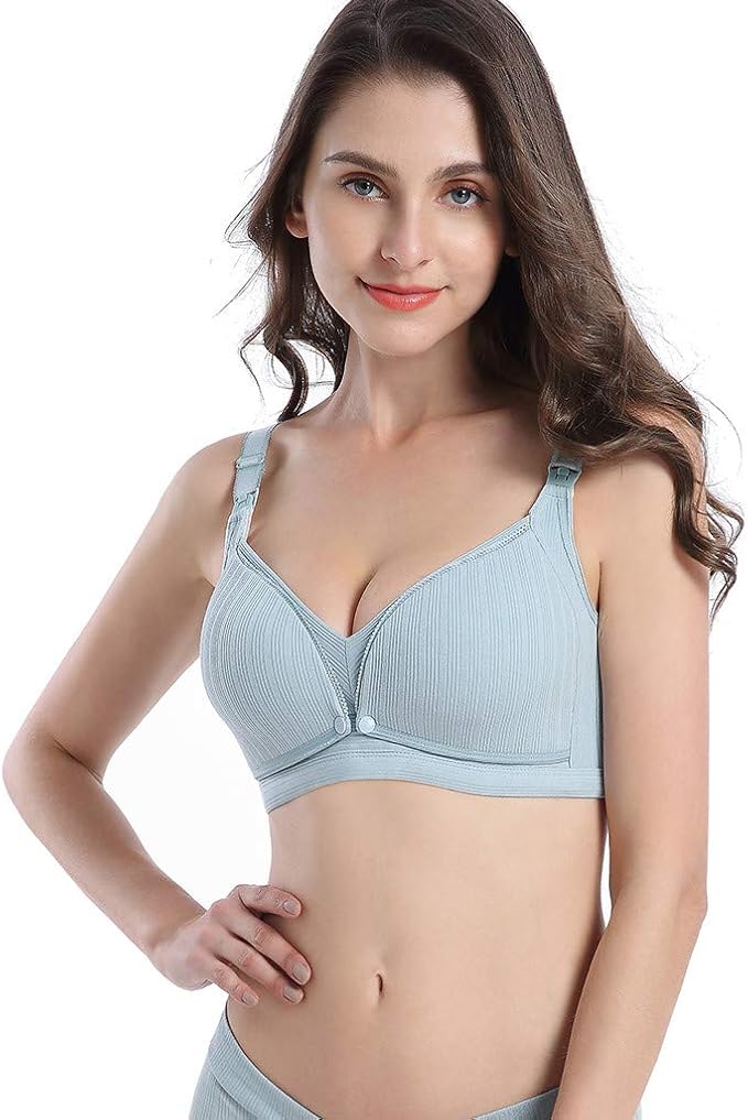Curvear Seamless Nursing Bra Motherhood Maternity Bra Breathable Pregnant Women Breastfeeding Bra.