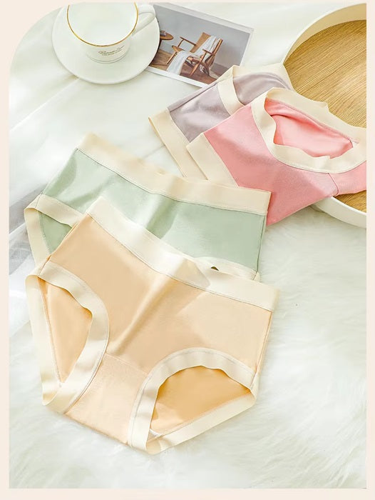 Curvear High Waist Cotton Women's Panties Body Shaper Underwear Breathable Panty Sexy Ladies Briefs Seamless Lingerie Female Underpants. 2 set