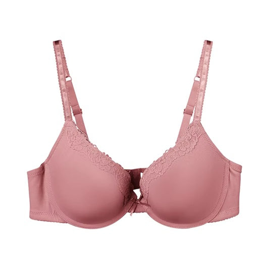 Curvear High Quality Underwire Daily Bras Women Lace Embroidery Custom Push up Bra.