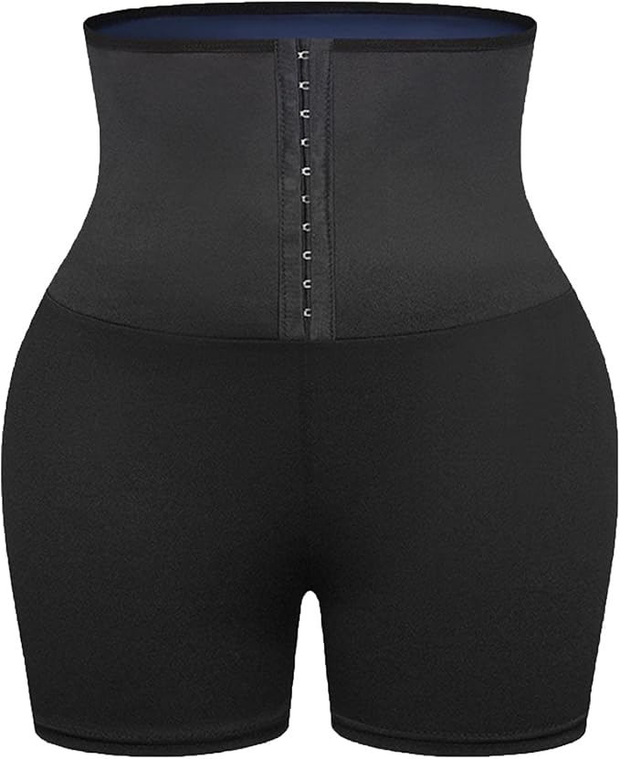 Curvear®️Women's Sweat Sauna Pants High Waist Weight Loss Slimming Pants Control Hip-Lifting Body Shaper Tummy Burning Fat