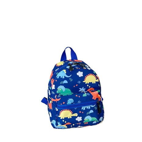 Curvear Personalized Name Cartoon Kids Backpack Little Dinosaur Kindergarten Bag with Embroidered Name Small Light Kids Schoolbags.