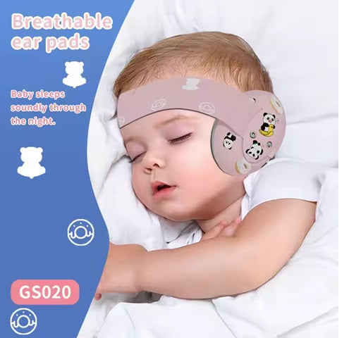 Curvear Infant Ear Protection Noise Cancelling Baby Ear Muffs Noise Cancelling Headphones Ear Muffs for Babies & Toddlers 0-3 Years.