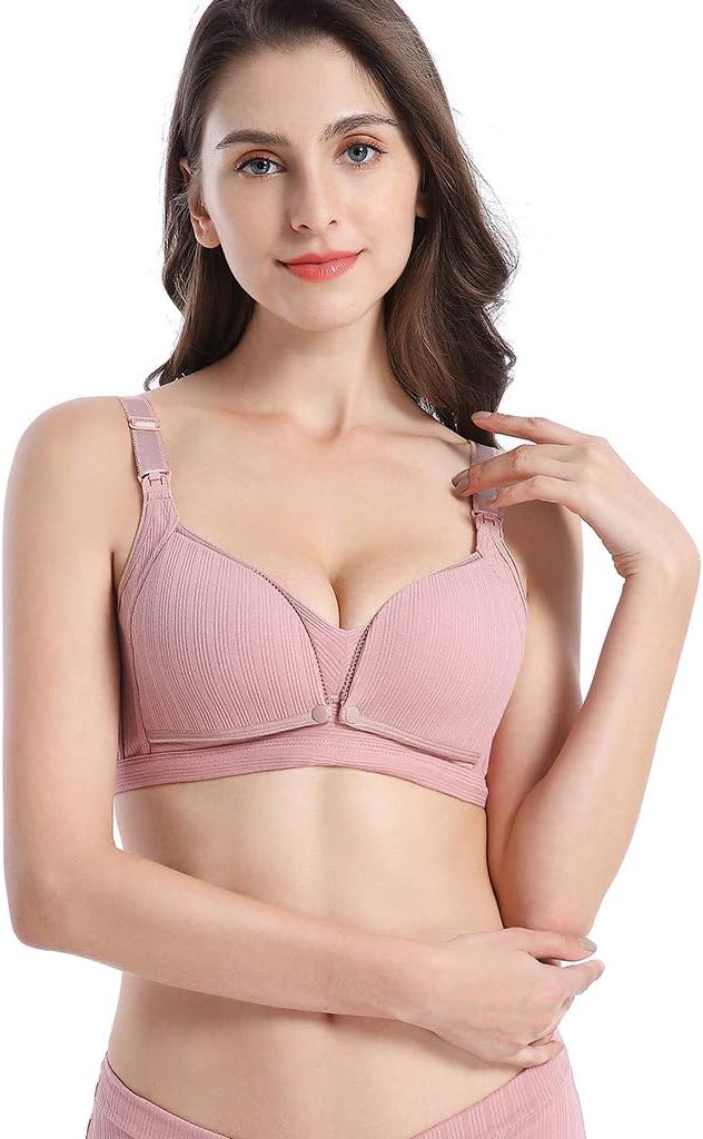 Curvear Seamless Nursing Bra Motherhood Maternity Bra Breathable Pregnant Women Breastfeeding Bra.