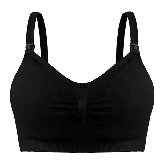 Curvear High Quality Plus Size Nursing Bra Breathable Women Breastfeeding Underwear Seamless Maternity Bra Push up.