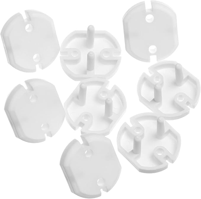 CURVEAR Socket Fuses Pack of 15, Child Safety Sockets, Protectors, Child Lock for Home Electrical Safety and Protection.