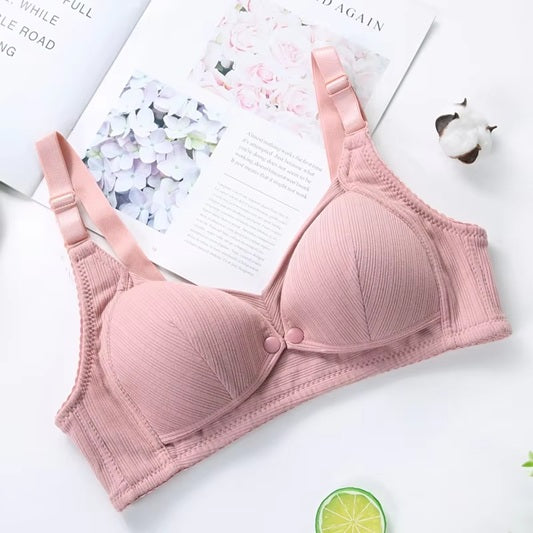 Curvear Seamless Nursing Bra Motherhood Maternity Bra Breathable Pregnant Women Breastfeeding Bra.