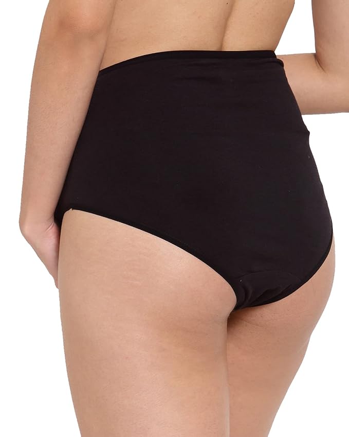 Curvear High Waist Abdominal Support Pregnancy Panties Seamless Maternity Underwear Shapewear for Women.