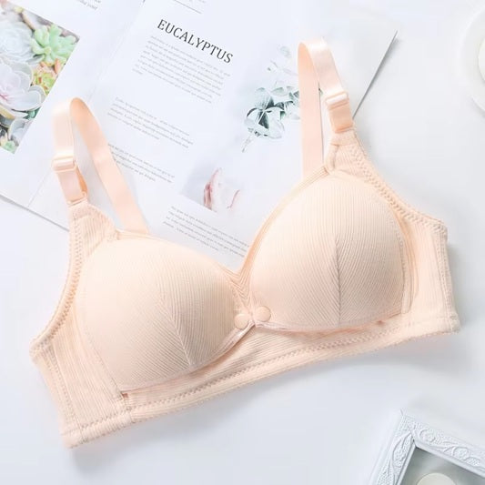 Curvear Seamless Nursing Bra Motherhood Maternity Bra Breathable Pregnant Women Breastfeeding Bra.