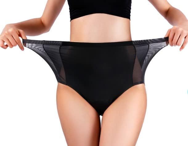 Curvear Menstrual Panties Leak Proof Women Underwear Period Panties For Women High-waisted.