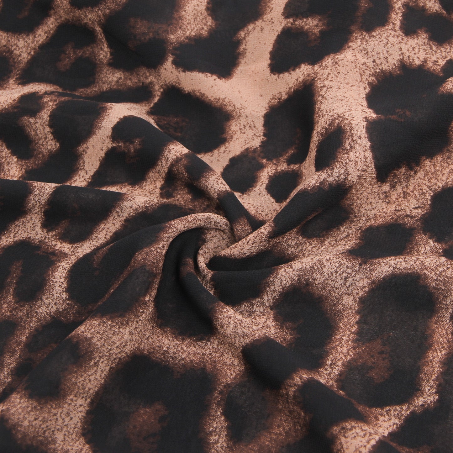 Women's Sexy Leopard Print Sheer Robe with Feather Trim – Long Mesh Lingerie Kimono Gown – Belted See Through Nightwear for Sleepwear, Boudoir, Bridal & Loungewear