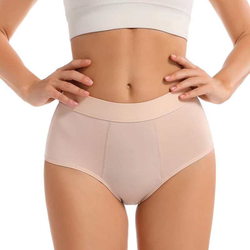 Women Colorful Organic Cotton Bamboo Culotte Menstrual Reusable Menstrual Underwear Leakproof Period Panties Heavy Flow.